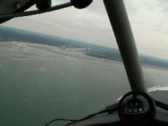 Turning final at Le Touquet